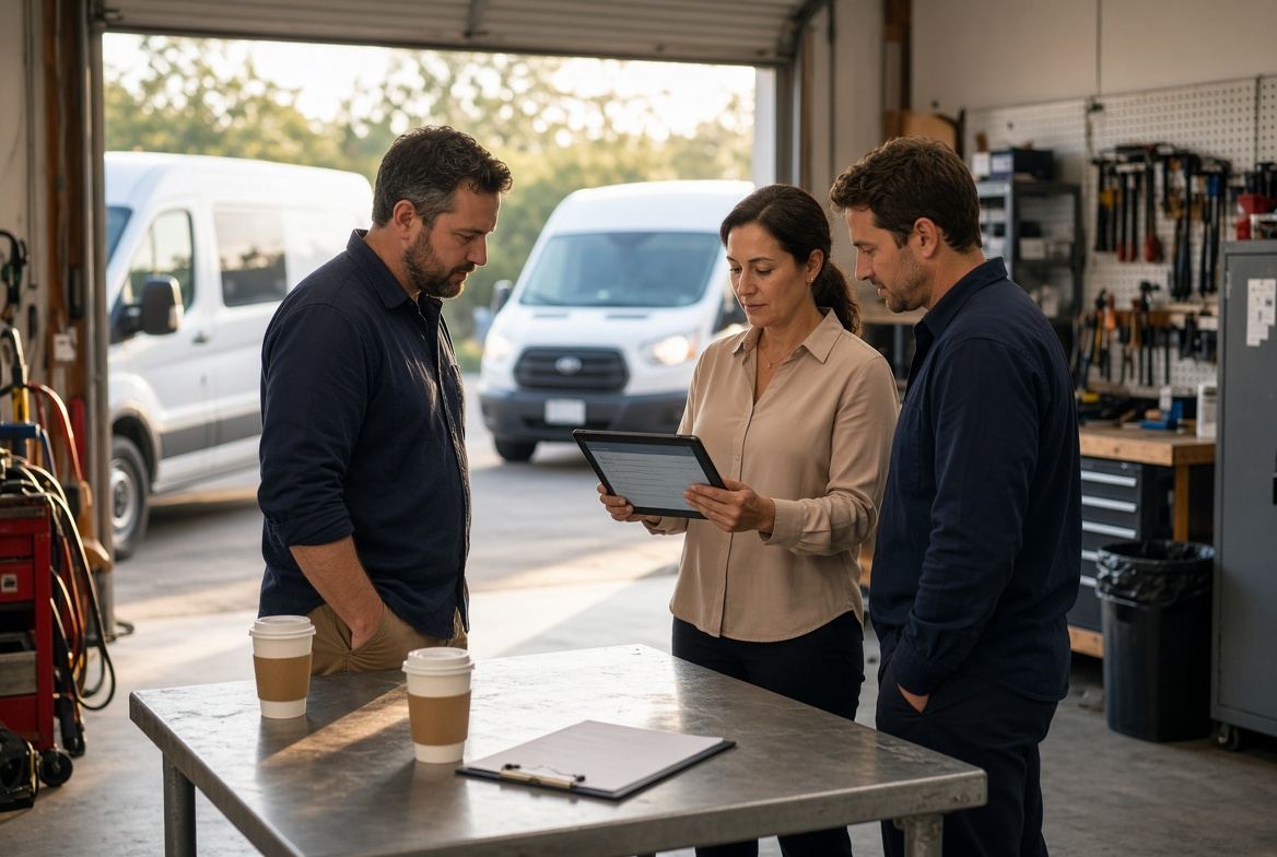 A 10-Minute Huddle Saves Your Afternoon Route